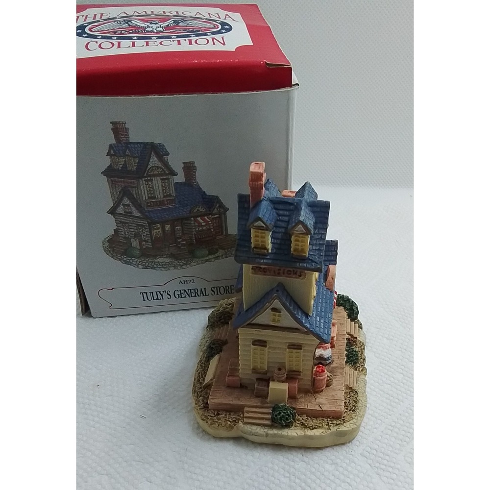 The Americana Collection Tullys General Store AH22 1993 Village Miniature Boxed - Picture 4 of 5
